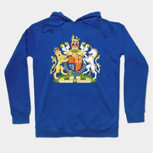 Royal Coat of Arms of the United Kingdom (Tudor crown) Hoodie